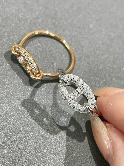[Aurelle Style]RONDE SMALL DIAMOND RING