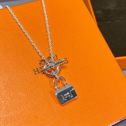 [Aurelle Style]CONSTANCE PEDANT SILVER NECKLACE