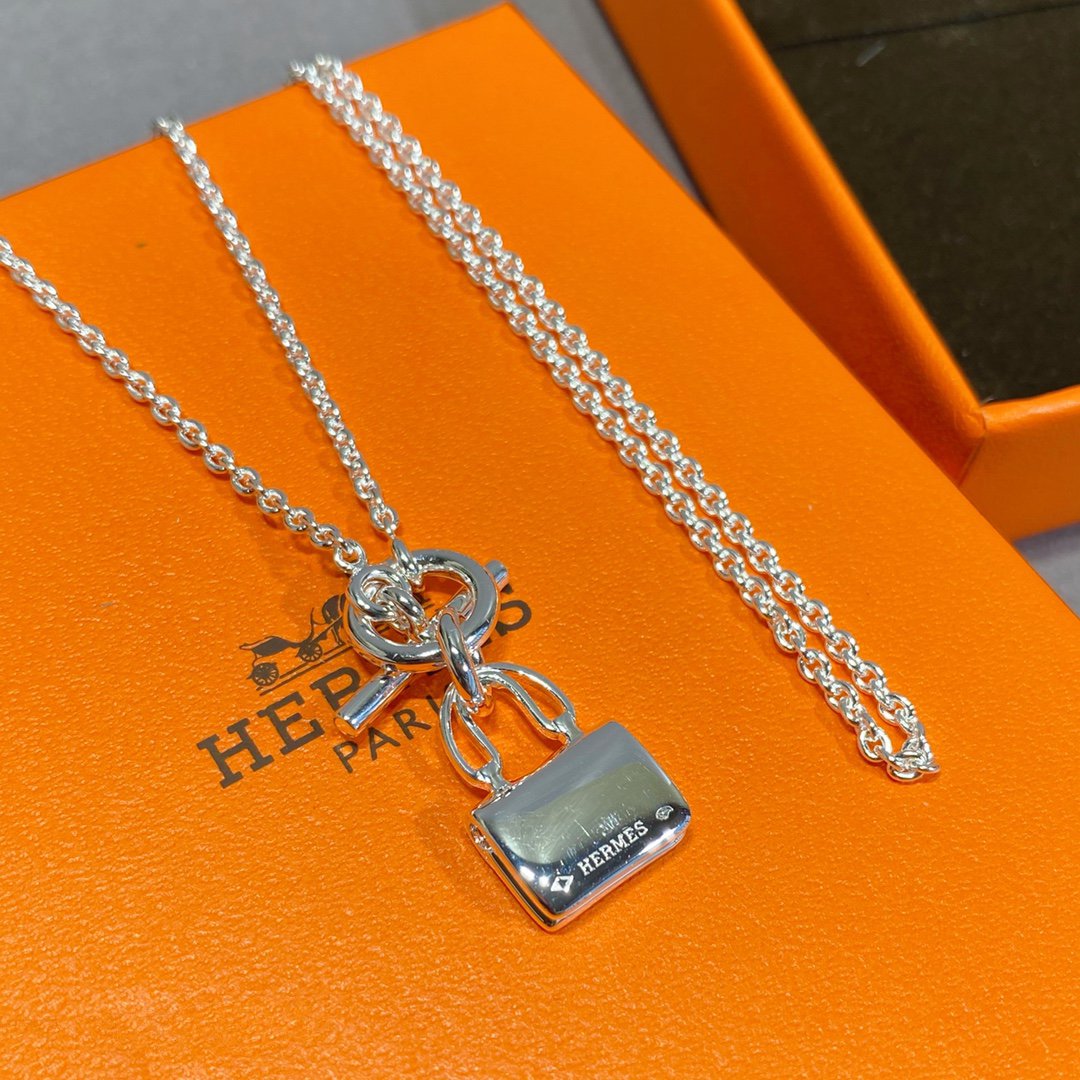 [Aurelle Style]CONSTANCE PEDANT SILVER NECKLACE
