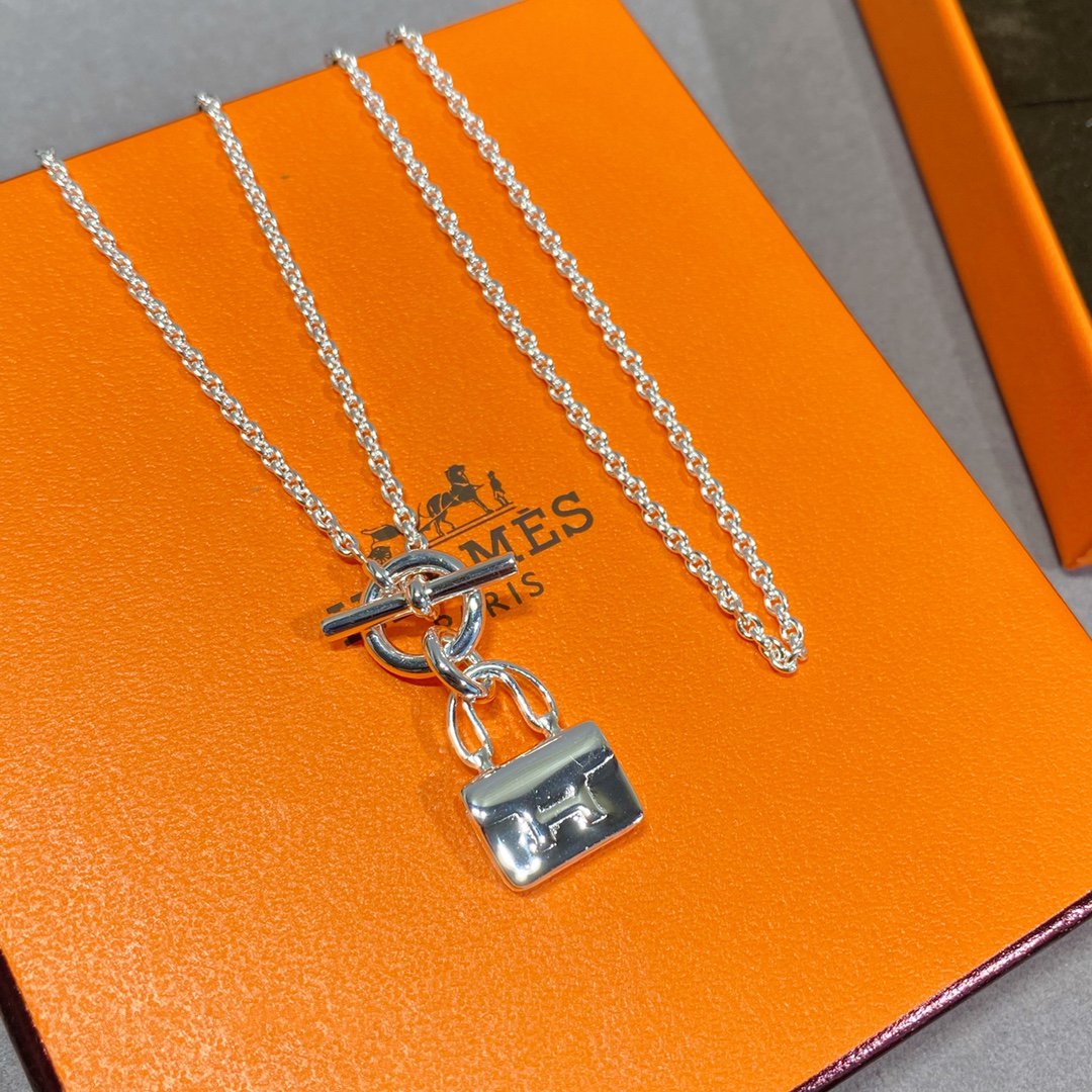 [Aurelle Style]CONSTANCE PEDANT SILVER NECKLACE
