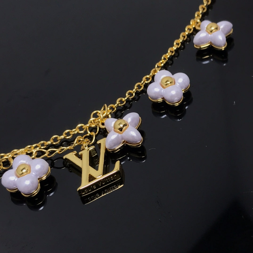 [Aurelle Style]LOGO 6 MOTIF STAR AND SUN GOLD BRACELET