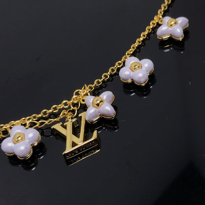[Aurelle Style]LOGO 6 MOTIF STAR AND SUN GOLD BRACELET