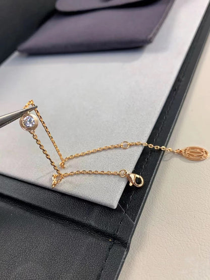 [Aurelle Style]DAMOUR DIAMOND LINK BRACELET
