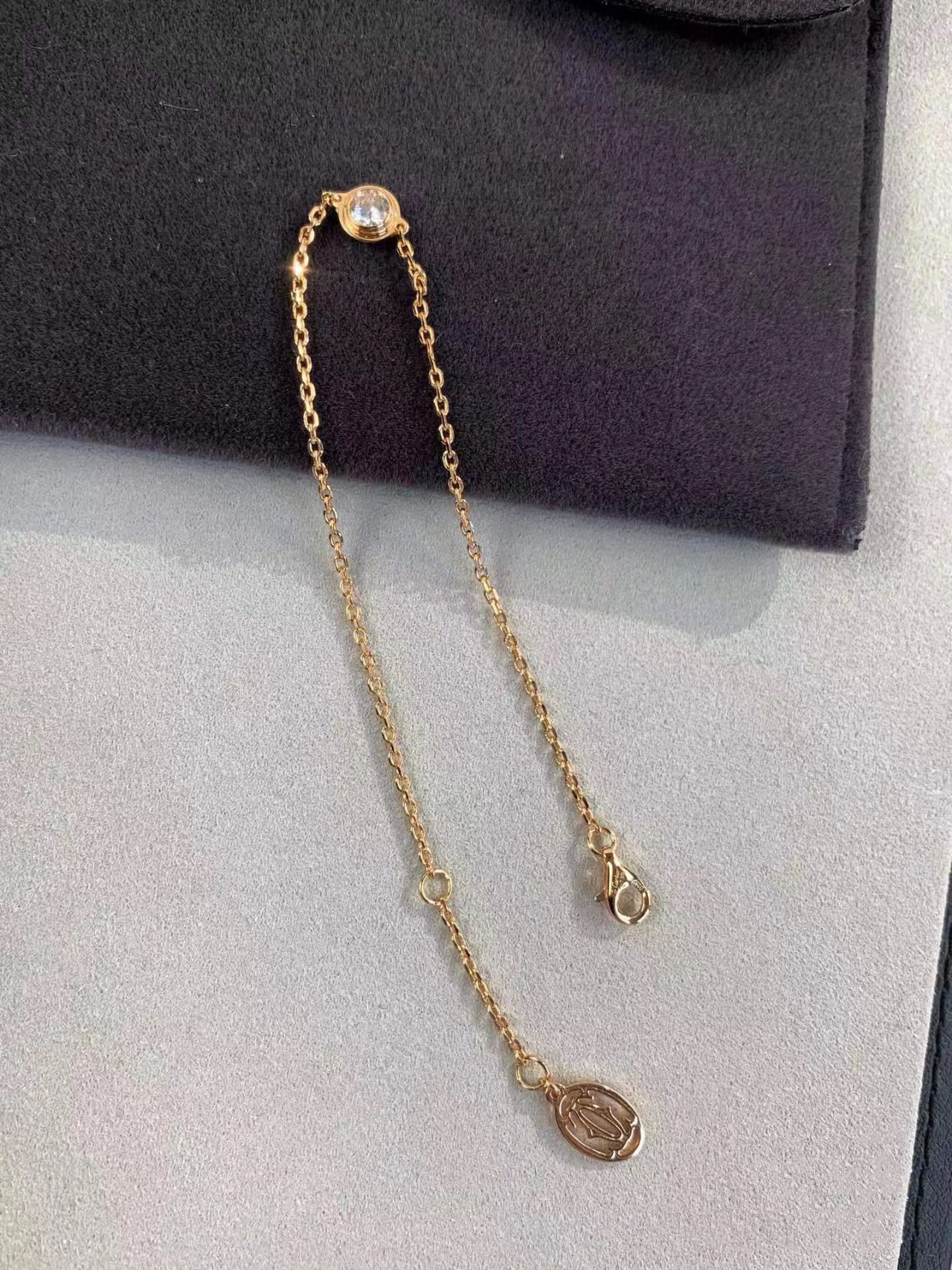 [Aurelle Style]DAMOUR DIAMOND LINK BRACELET