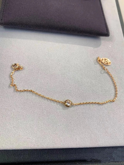 [Aurelle Style]DAMOUR DIAMOND LINK BRACELET