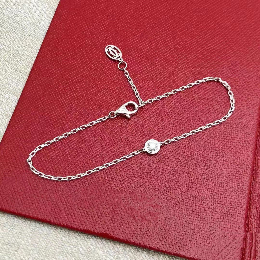 [Aurelle Style]DAMOUR DIAMOND LINK BRACELET