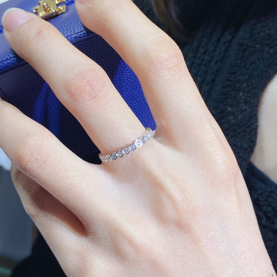 [Aurelle Style]BEE LOVE DIAMOND PAVED SMALL RING