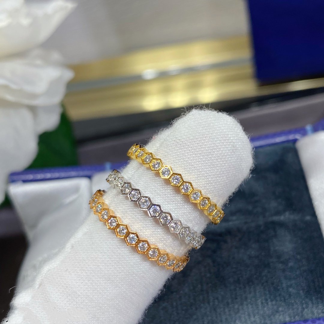 [Aurelle Style]BEE LOVE DIAMOND PAVED SMALL RING