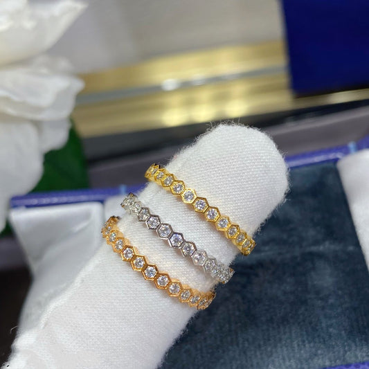[Aurelle Style]BEE LOVE DIAMOND PAVED SMALL RING