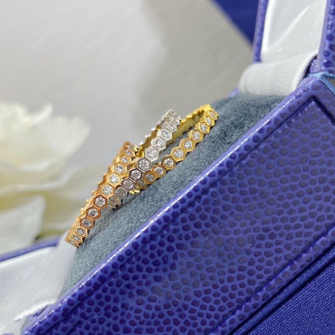 [Aurelle Style]BEE LOVE DIAMOND PAVED SMALL RING