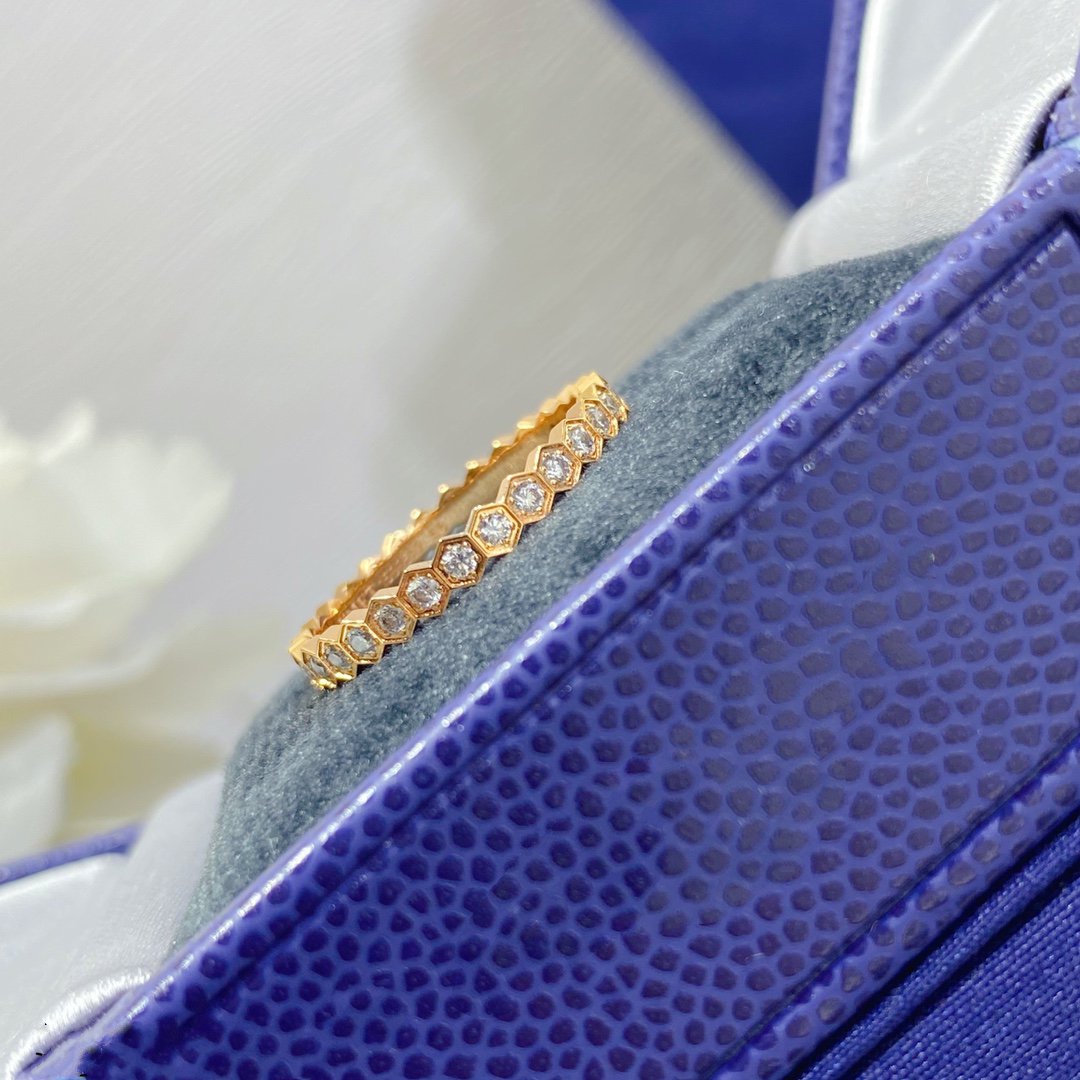 [Aurelle Style]BEE LOVE DIAMOND PAVED SMALL RING