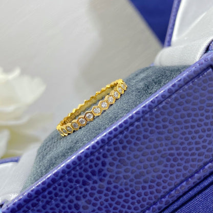 [Aurelle Style]BEE LOVE DIAMOND PAVED SMALL RING