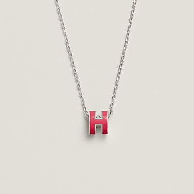 [Aurelle Style]H NECKLACE PINK