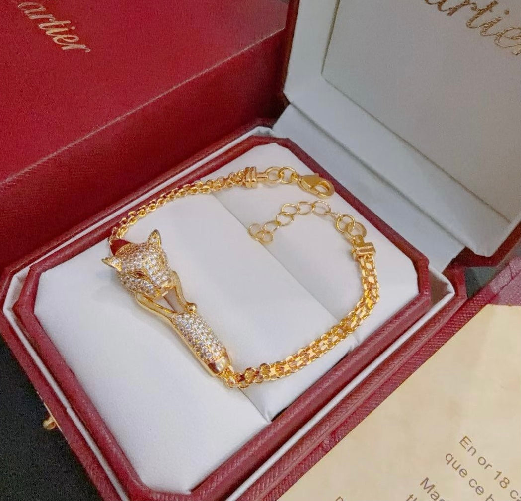 [TOP Jewelry] PANTHERE  BRACELET DIAMONDS