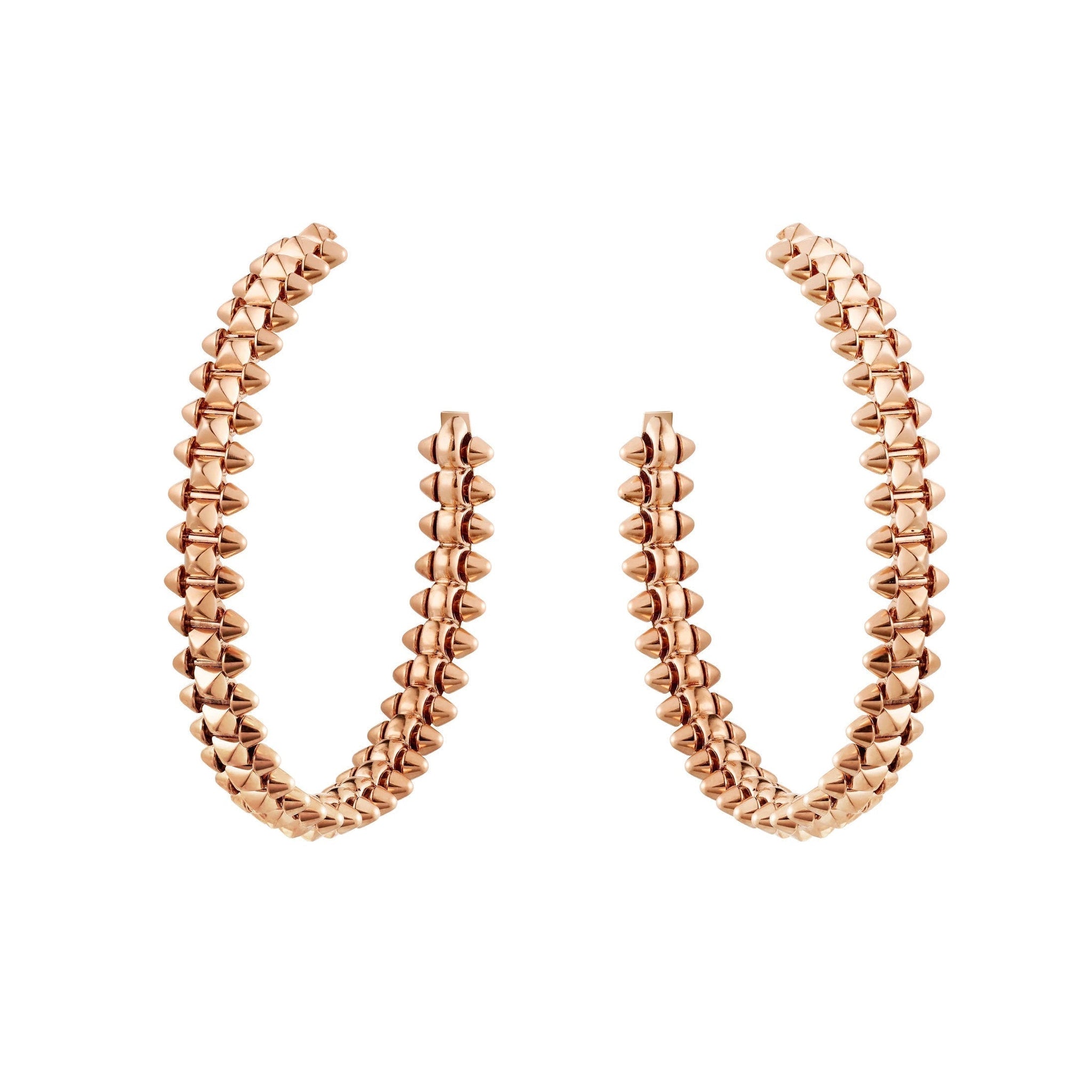 [Aurelle Style]CLASH LARGE HOOP EARRINGS
