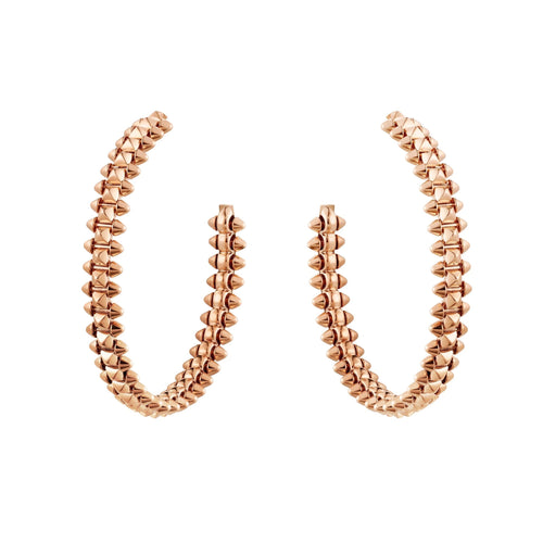 [Aurelle Style]CLASH LARGE HOOP EARRINGS