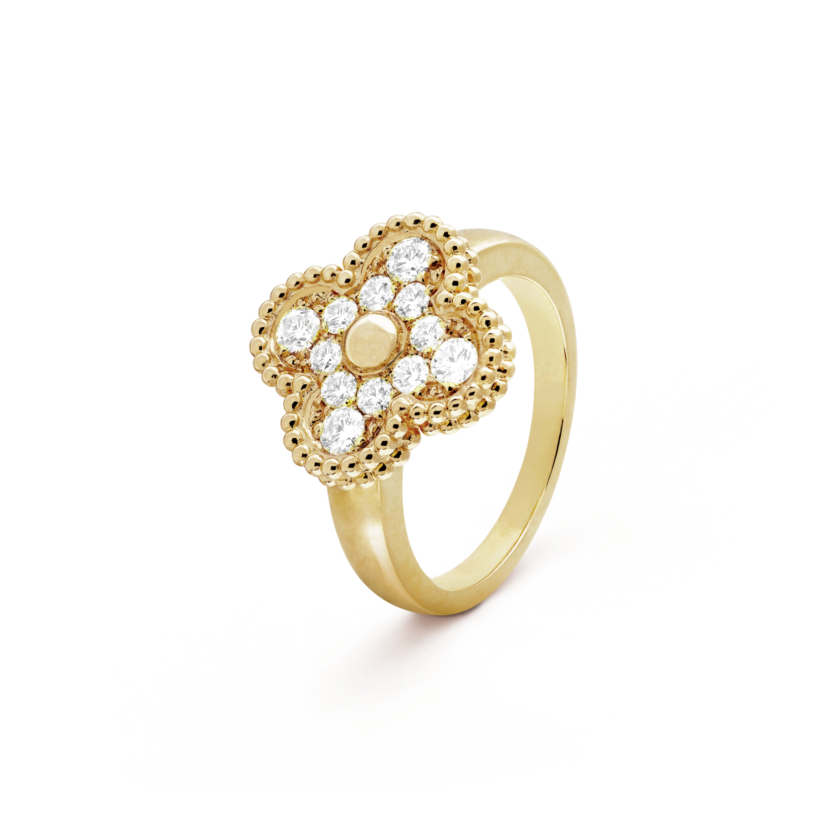[Aurelle Style]CLOVER DIAMOND RING