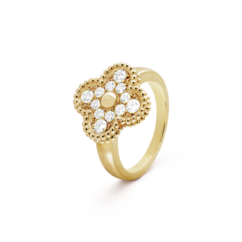 [Aurelle Style]CLOVER DIAMOND RING