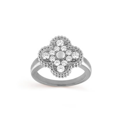 [Aurelle Style]CLOVER DIAMOND RING