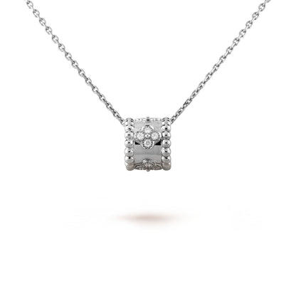 [Aurelle Style]PERLEE PEDANT SIVLER DIAMOND NECKLACE