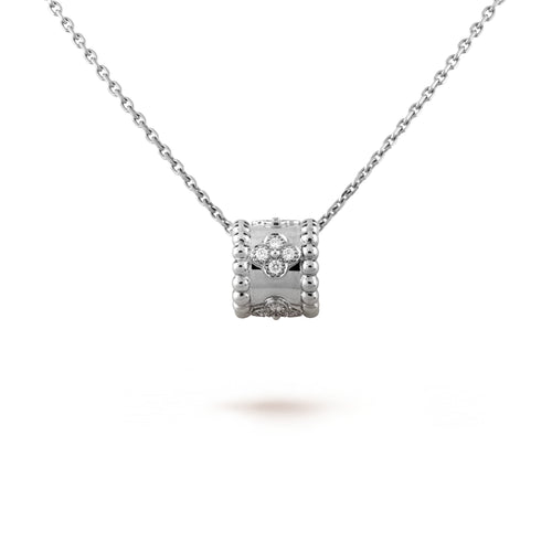 [Aurelle Style]PERLEE PEDANT SIVLER DIAMOND NECKLACE