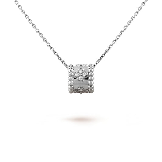[Aurelle Style]PERLEE PEDANT SIVLER DIAMOND NECKLACE