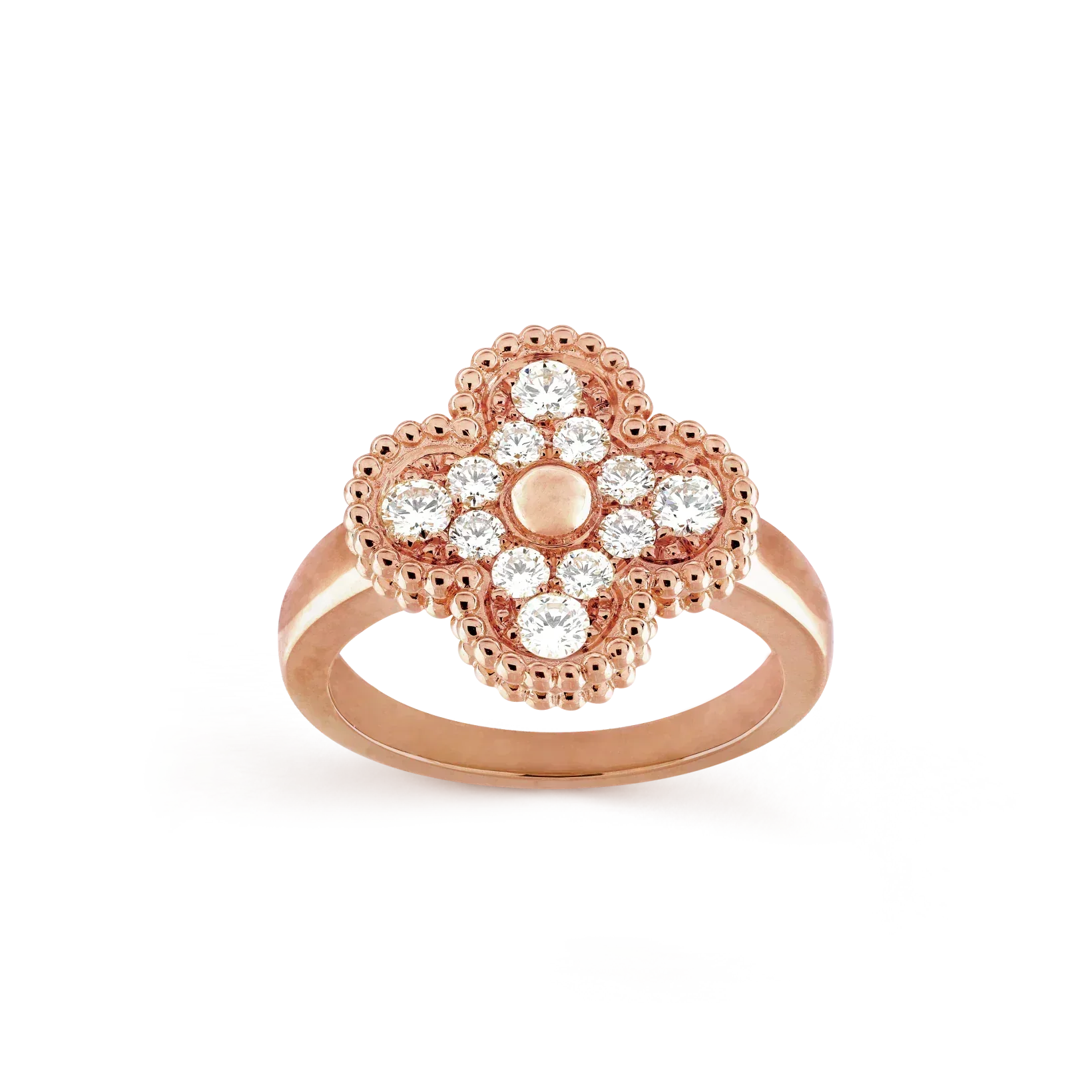 [Aurelle Style]CLOVER DIAMOND RING