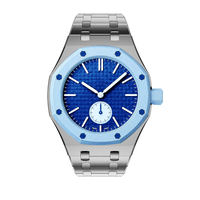 Silver Steel + 3 O'clock Crown