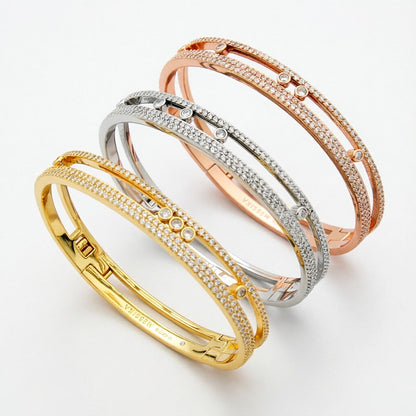 [Aurelle Style]Move Romane pavé bangle