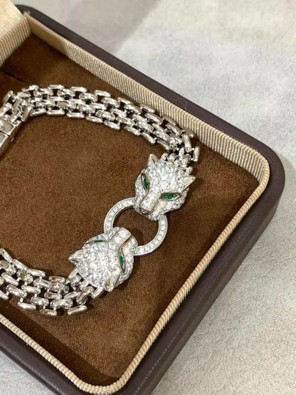 [TOP] DOUBLE PANTHER BRACELET