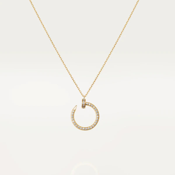 [Aurelle Style]JUSTE NECKLACE GOLD DIAMONDS