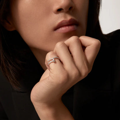 [Aurelle Style]JUSTE RING 1.8MM SILVER DIAMONDS