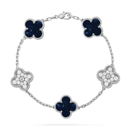 [Aurelle Style]CLOVER 5 MOTIF PIETERSITE BRACELET COLLECTION