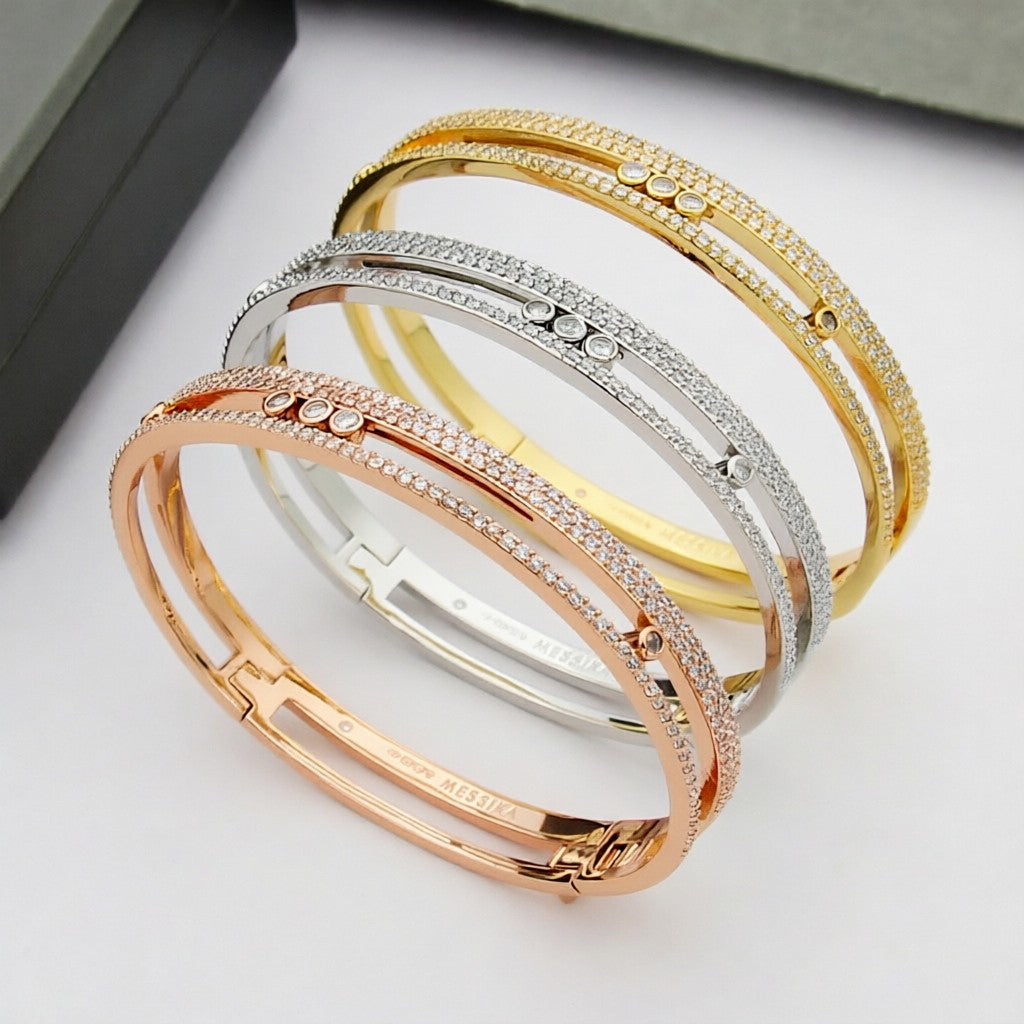 [Aurelle Style]Move Romane pavé bangle