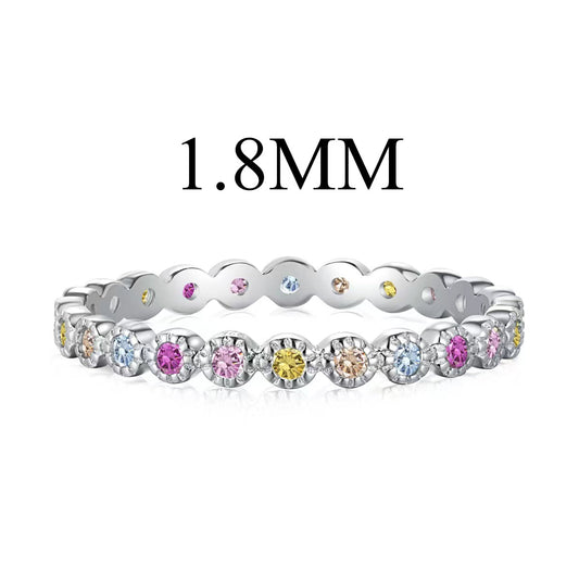 [Aurelle Style]Unique Scintillating Round Cut Daily Ring
