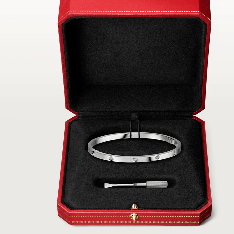 [Aurelle Style]LOVE BRACELET 3.65MM 10 DIAMONDS