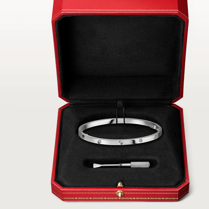 [Aurelle Style]LOVE BRACELET 3.65MM 10 DIAMONDS