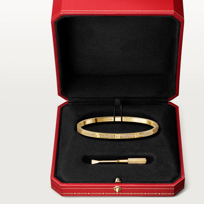 [Aurelle Style]LOVE BRACELET 3.65MM DIAMOND-PAVED