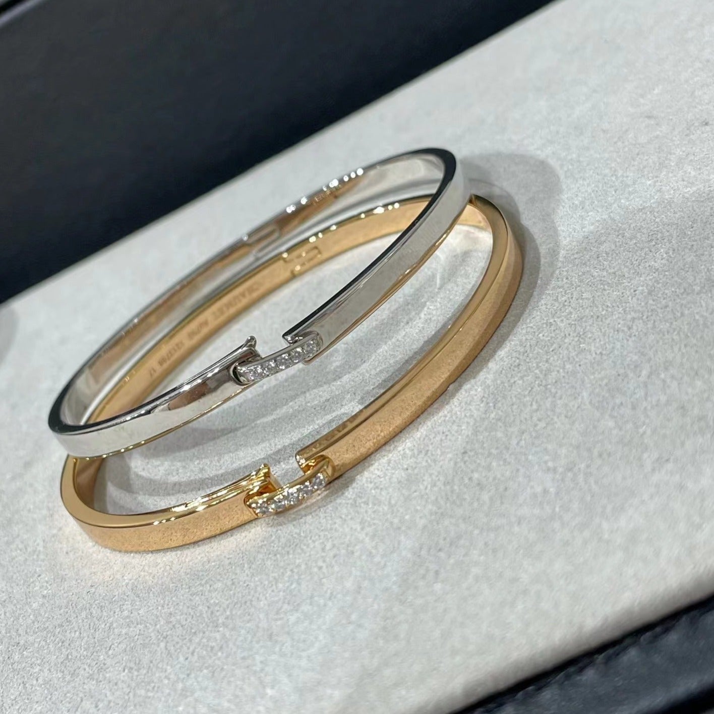 [Aurelle Style]LIENS EVIDENCE DIAMOND BRACELET