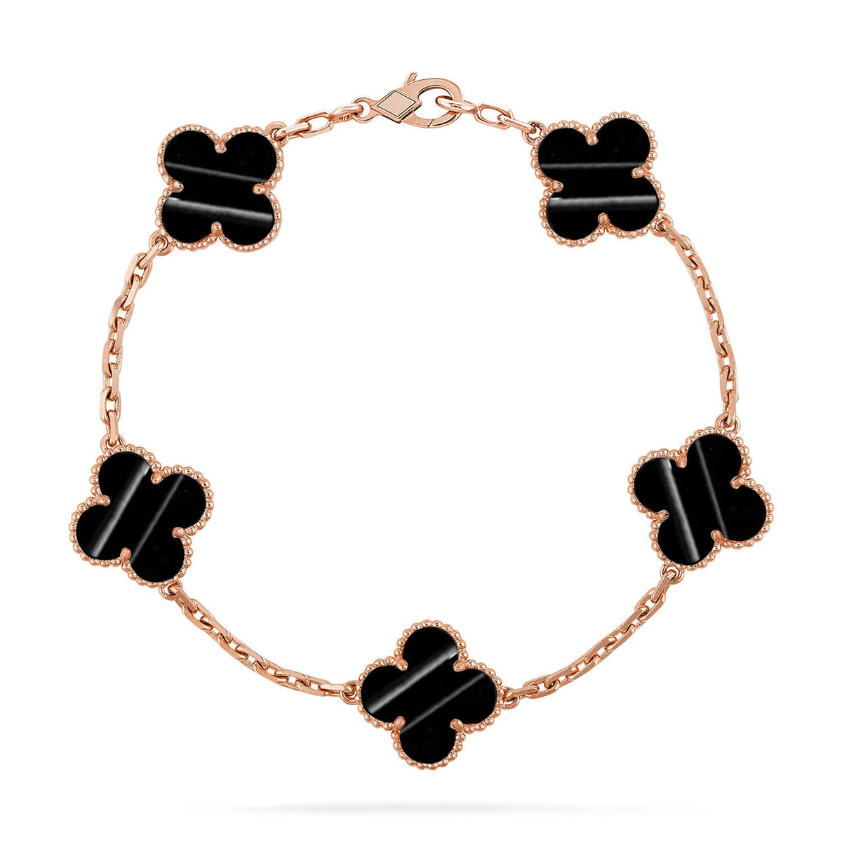 [Aurelle Style] CLOVER 5 MOTIF PULSAR STONE BRACELET COLLECTION
