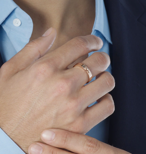 [Aurelle Style]ALLIANCE LIENS VIDENCE 4MM RING