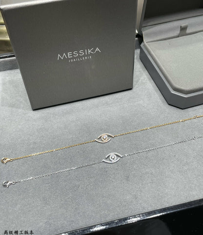 [Aurelle Style]Lucky Eye Pave-Set Diamond Bracelet