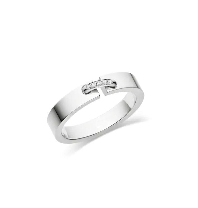 [Aurelle Style]ALLIANCE LIENS VIDENCE DIAMOND 4MM RING