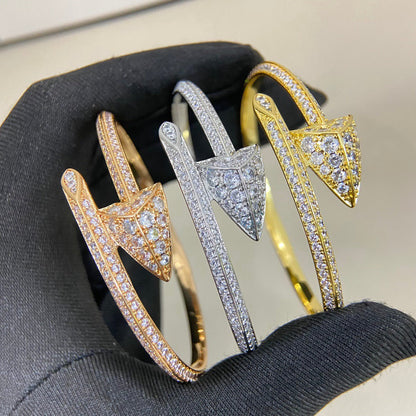 [TOP] G.R.F FOLLOW ME  ALL DIAMOND BRACELET