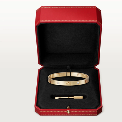 [Aurelle Style]LOVE BRACELET 6.1MM 4 DIAMONDS