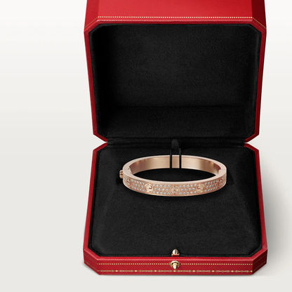 [Aurelle Style]LOVE BRACELET 6.1MM DIAMOND-PAVED