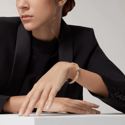 [Aurelle Style]LOVE BRACELET 6.1MM DIAMOND-PAVED