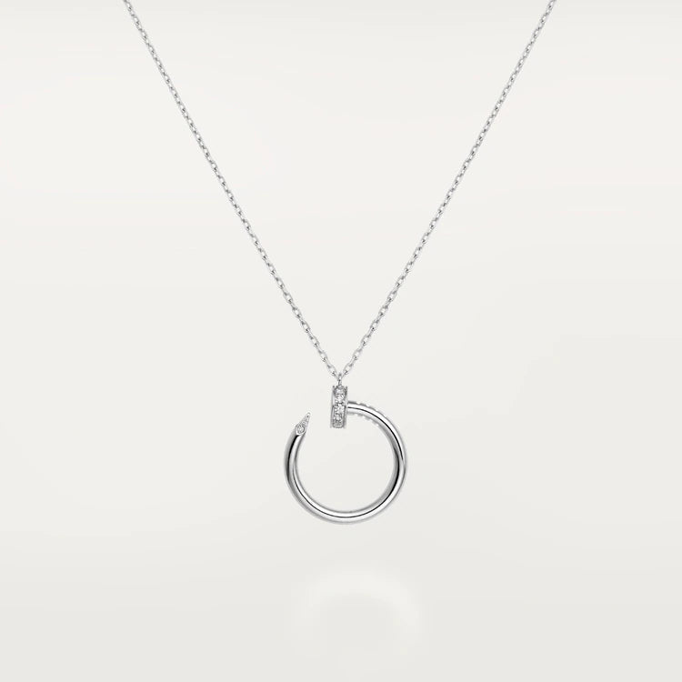 [Aurelle Style]JUSTE NECKLACE SILVER