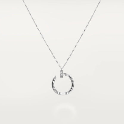 [Aurelle Style]JUSTE NECKLACE SILVER