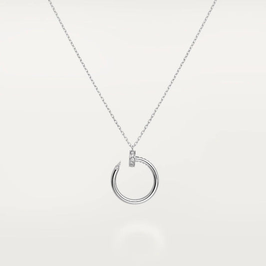 [Aurelle Style]JUSTE NECKLACE SILVER